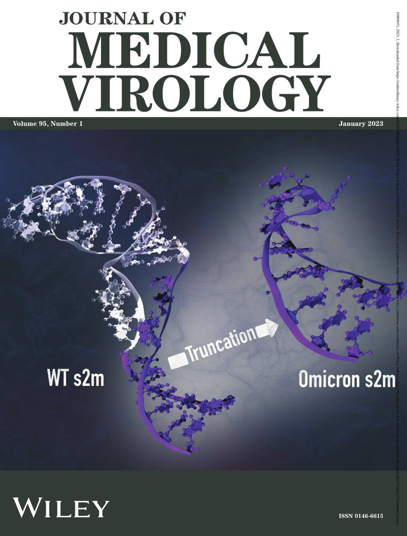 Journal of Medical Virology cover art.